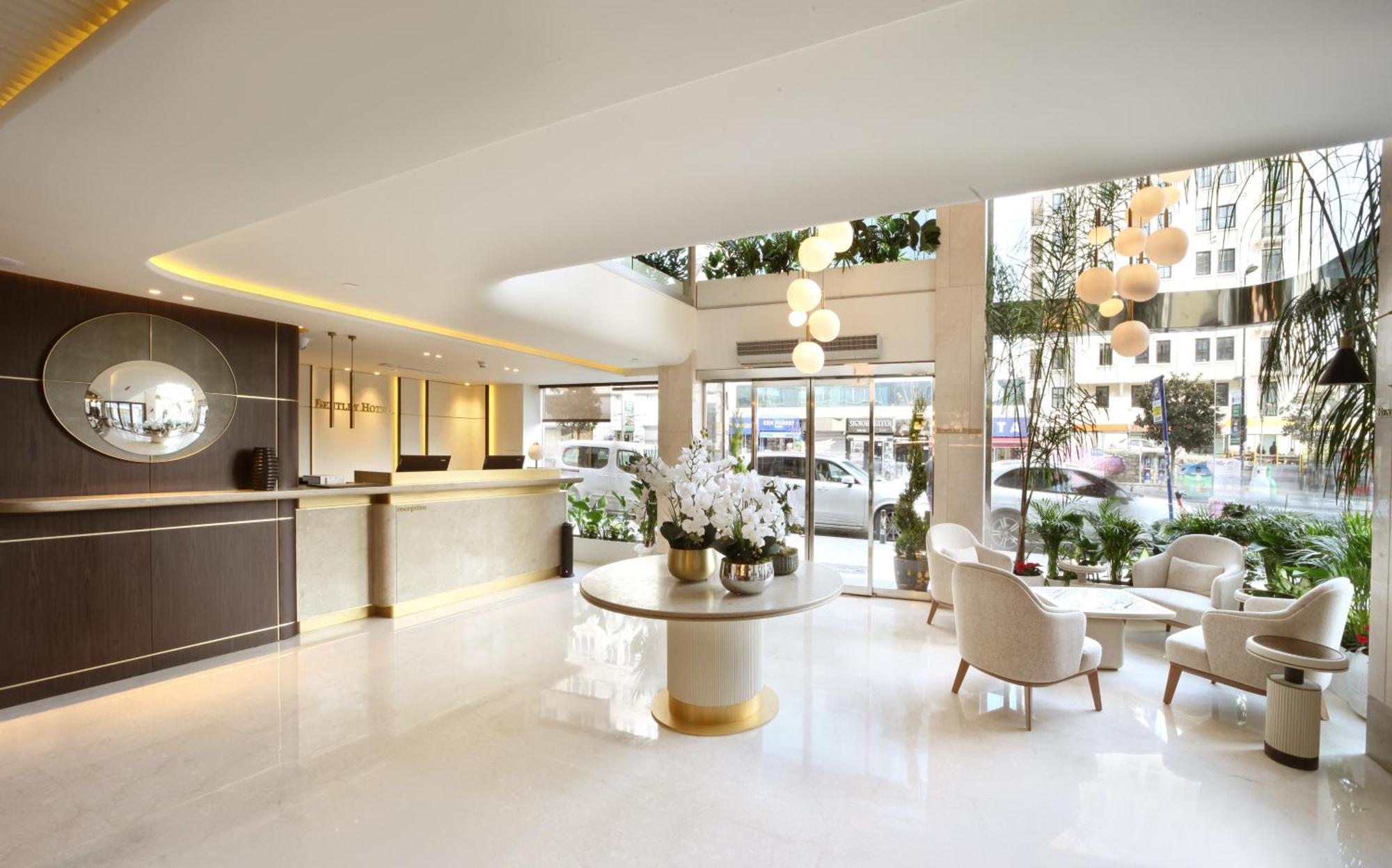 Bentley Hotel Bosphorus - Special Class Istanbul Bagian luar foto The lobby of the hotel